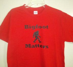 Red Bigfoot Matters T-Shirt