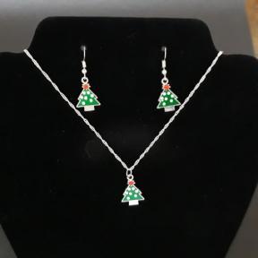 Christmas Tree Jewelry Set