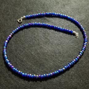 Mermaid Purple Bead Necklace