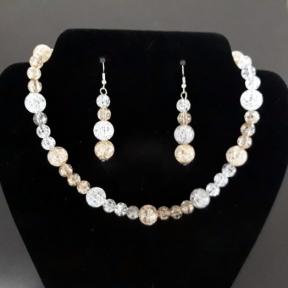 On The Town Light Beaded Jewelry Set