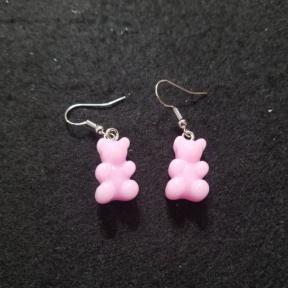 Pink Gummy Bear Earring