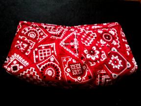 Warm Bowl Holder - Red Bandana