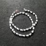 Black And White Bead Necklace