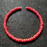 Red Opaque Bracelet