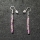 Petite Pink Bead Earring